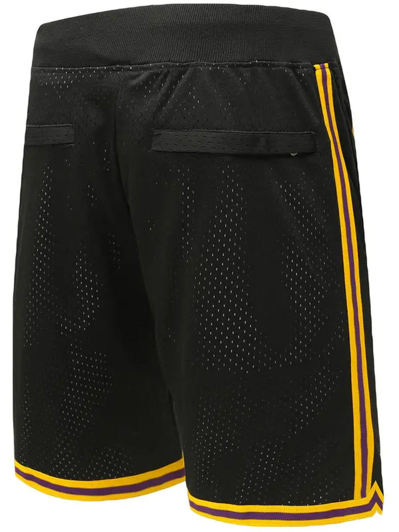 Drawstring Waist Basketball Shorts