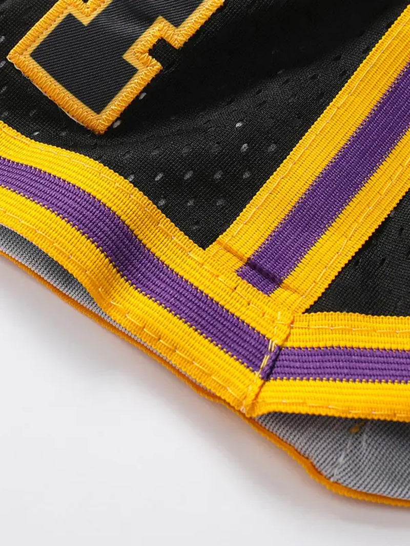 Drawstring Waist Basketball Shorts