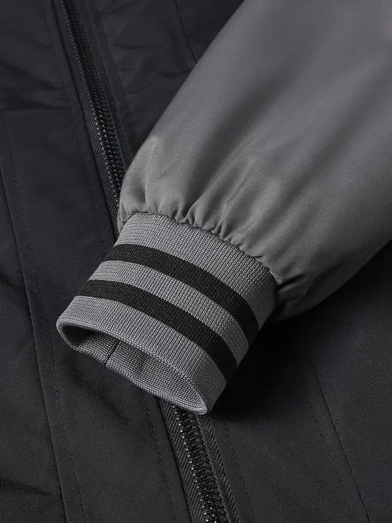 Two-Tone Bomber Jacket