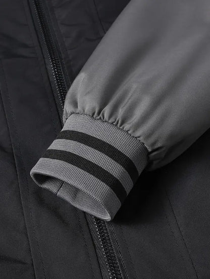 Two-Tone Bomber Jacket