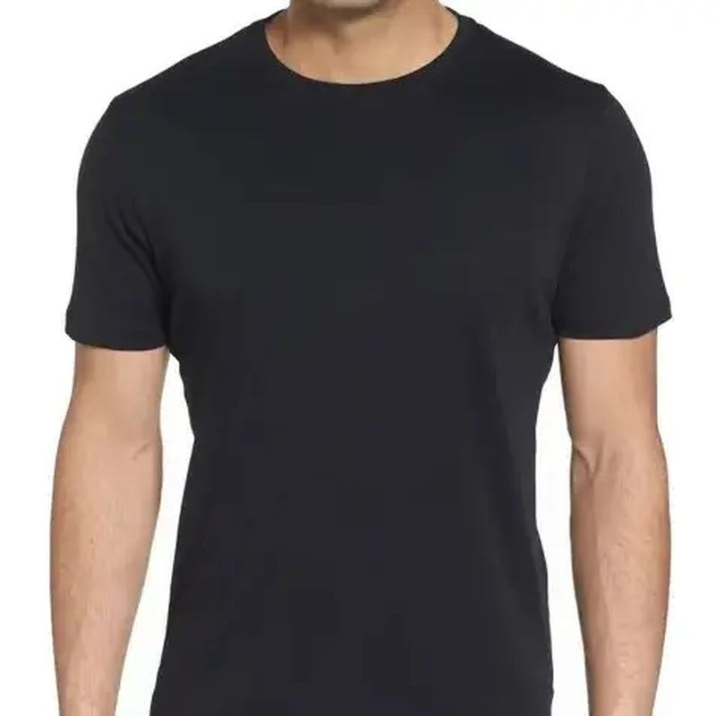 Crew-Neck T-Shirt 100% Cotton (3Pc) Short Sleeve