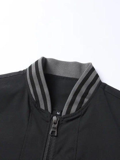 Two-Tone Bomber Jacket
