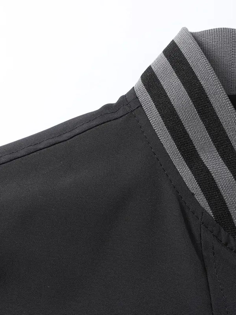 Two-Tone Bomber Jacket