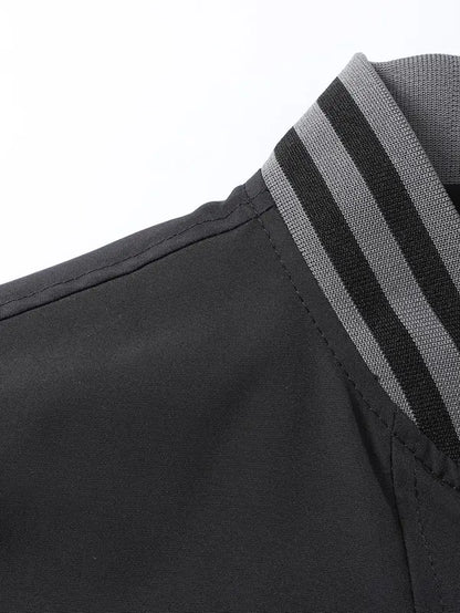 Two-Tone Bomber Jacket